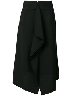 юбка с драпировкой  Jil Sander