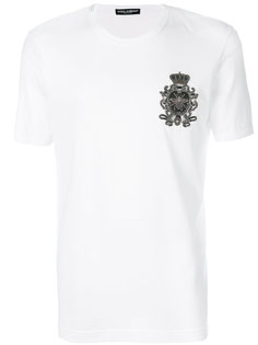 футболка с нашивкой  Dolce &amp; Gabbana