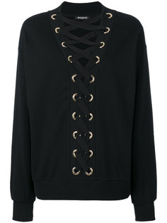 толстовка со шнуровкой Balmain