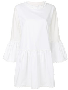 платье с отделкой  Mm6 Maison Margiela