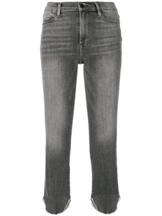 укороченные джинсы с закругленными манжетами Frame Denim