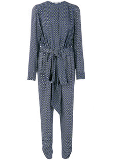 комбинезон с завязкой на поясе и принтом Michiella Stella McCartney