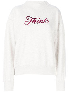 толстовка с вышивкой Think Isabel Marant Étoile