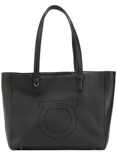 сумка-тоут с перфорацией Salvatore Ferragamo