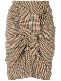 твидовая юбка с оборкой Isabel Marant Étoile