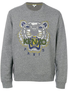 толстовка с вышивкой тигра Kenzo
