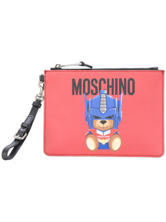 клатч Transformer Teddy Moschino