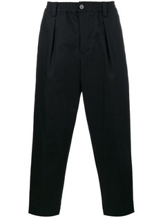 укороченные брюки свободного кроя Marni
