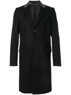 пальто с заклепками на воротнике Givenchy