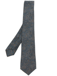 галстук с мелким принтом Kiton