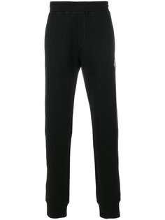 спортивные брюки с манжетами и нашивкой с пауком Lanvin