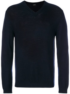 свитер с V-образным вырезом Jil Sander