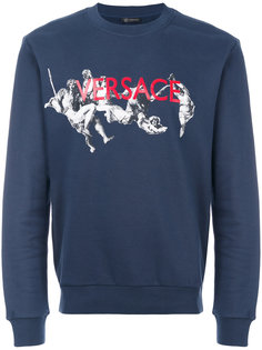 толстовка с графическим принтом Versace