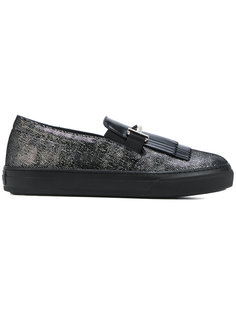 блестящие лоферы  Tods Tod`S