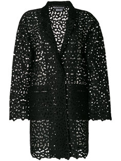 пиджак с вышивкой ришелье  Boutique Moschino