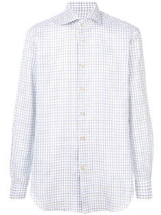 рубашка в клетку  Kiton