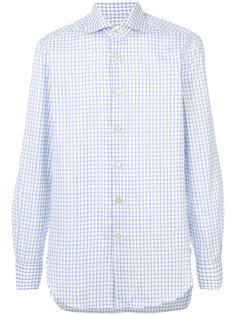 рубашка в клетку  Kiton