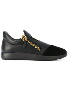 кроссовки с молниями Runner Giuseppe Zanotti Design