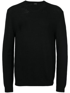 вязаный свитер с круглым вырезом Jil Sander