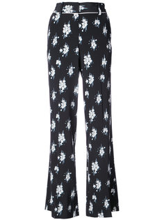 Printed Pajama Trousers Derek Lam 10 Crosby