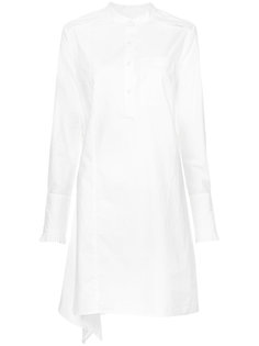 Asymmetrical Shirtdress With Ruffle Detail Derek Lam 10 Crosby