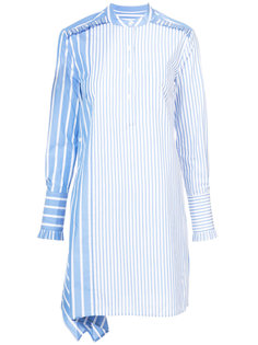 Asymmetrical Shirtdress With Ruffle Detail Derek Lam 10 Crosby