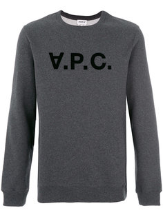 толстовка с логотипом A.P.C.