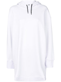 короткое платье-толстовка MSGM
