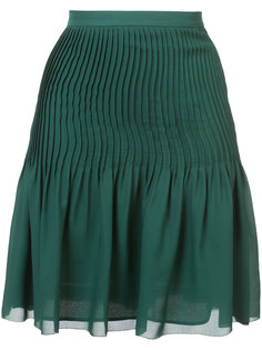 юбка со сборками Oscar de la Renta