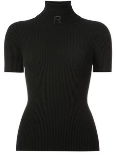 turtleneck knitted top Rochas
