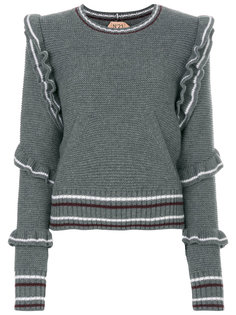 свитер с оборками  Nº21