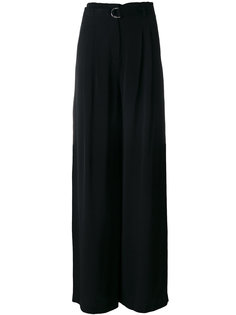 брюки со складками на талии T By Alexander Wang
