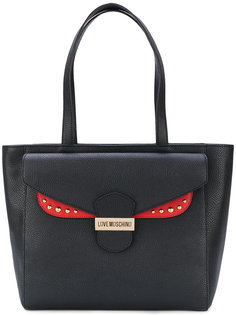 сумка с откидным клапаном Love Moschino