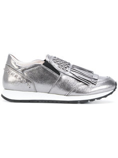 металлические кроссовки с кисточкой Tods Tod`S