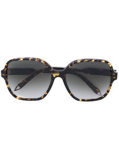 массивные солнцезащитные очки  Victoria Beckham