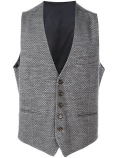 жилет с узором Eleventy