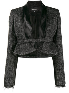 укороченный пиджак с блестками Ann Demeulemeester
