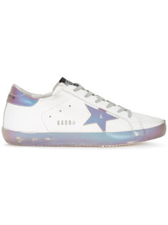 переливающиеся кроссовки Super Star Golden Goose Deluxe Brand