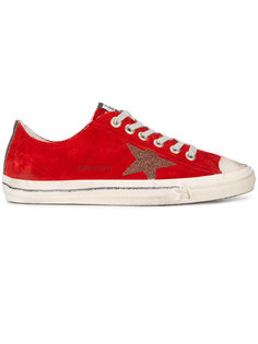 замшевые кеды V-Star Golden Goose Deluxe Brand