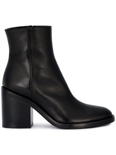 ботильоны на массивном каблуке Ann Demeulemeester