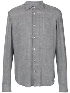 рубашка с узором в ломаную клетку Ermanno Scervino