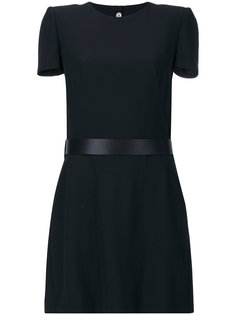 расклешенное платье с ремнем Alexander McQueen