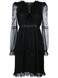 многослойное сетчатое платье  Just Cavalli