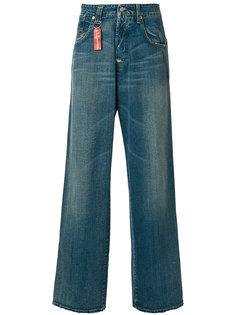 широкие джинсы Armani Jeans