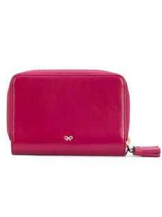 кошелек с круговой молнией Smiley Anya Hindmarch