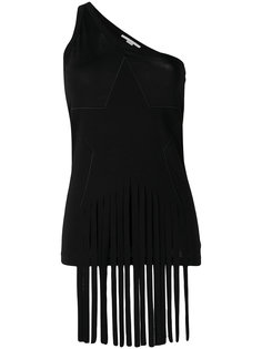топ на одно плечо с бахромой Stella McCartney