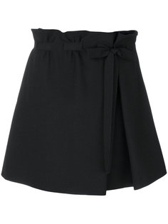 юбка с присборенной талией и поясом Red Valentino