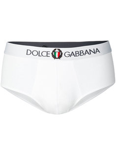 трусы-боксеры с логотипом Dolce &amp; Gabbana