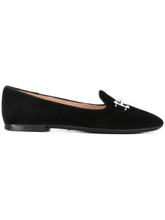 слиперы с металлическими деталями Tods Tod`S