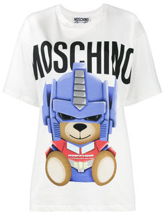 футболка Transformer Teddy Moschino